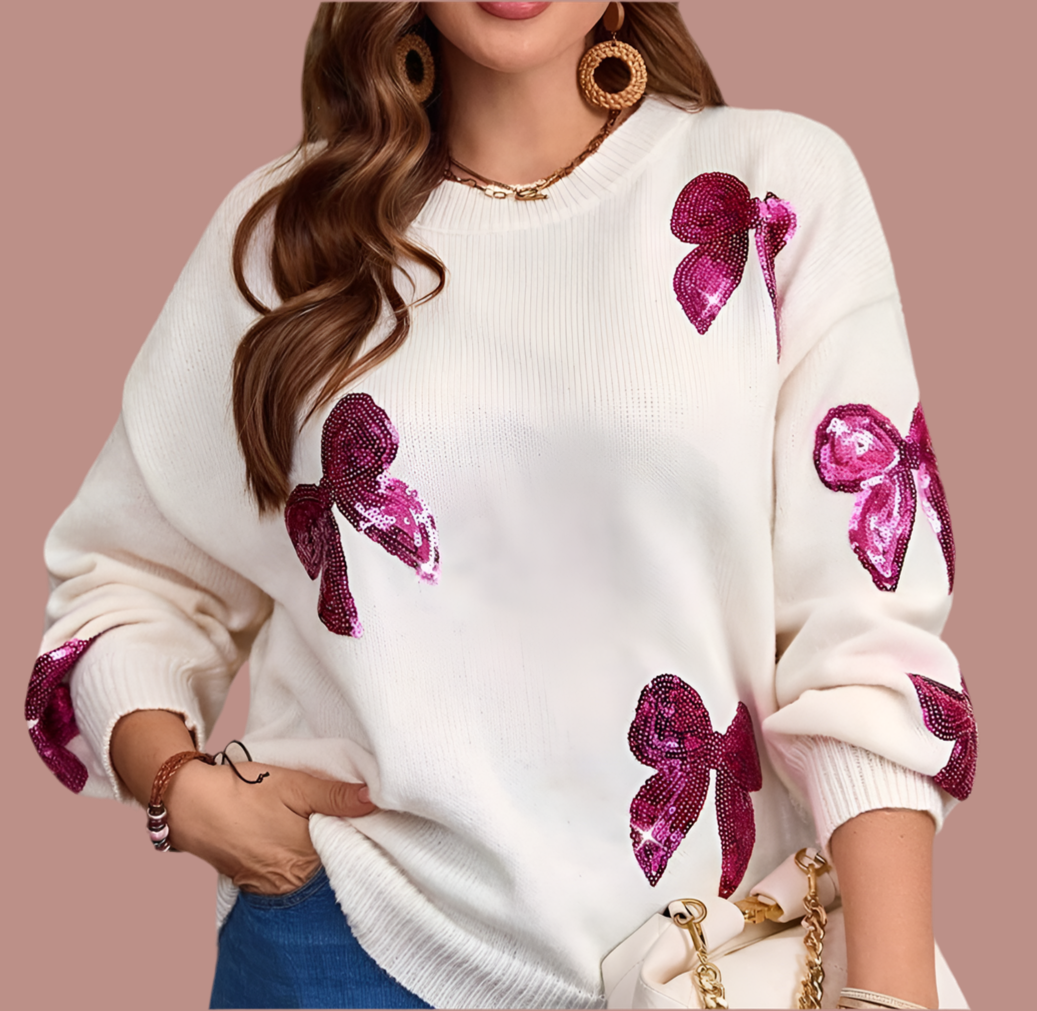 Bow Me Please Sweater