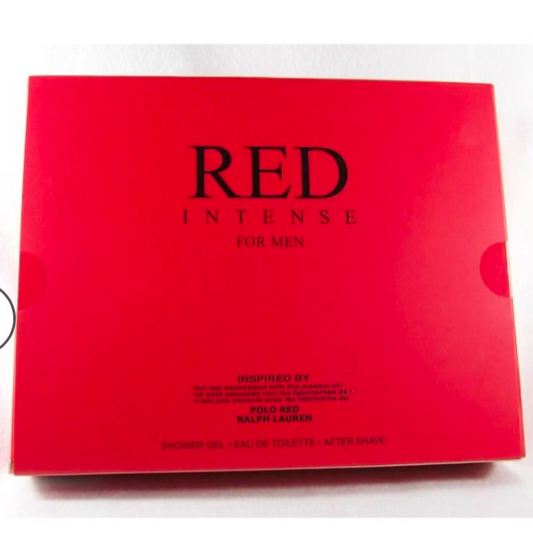 Red Intense 3 piece set
