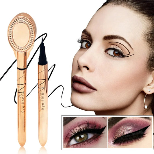 Waterproof Black Eyeliner With Mirror