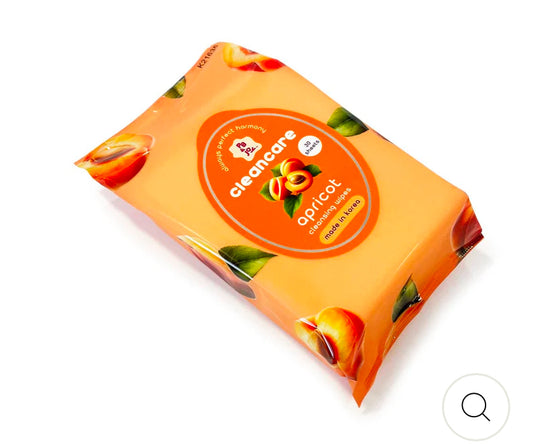 PB & JAY CLEANCARE CLEANSING WIPES APRICOT